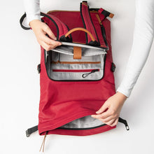 Lade das Bild in den Galerie-Viewer, Rucksack Baumwollgewebe beschichtet-Rucksäcke und Umhängetaschen-Aunts & Uncles-Lederhaus Schliesselberger