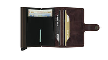 Lade das Bild in den Galerie-Viewer, Ledergeldtasche mit Metallspange und Stone-Wash Optik-Diverse Lederprodukte-Secrid-Lederhaus Schliesselberger
